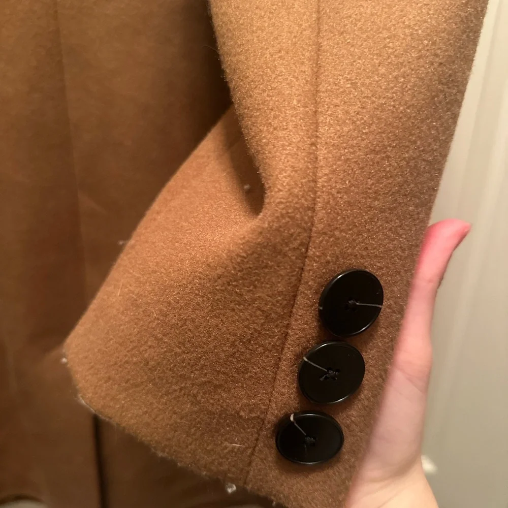 NWT Women’s Nine West Camel Trench Coat - Picture 13 of 14
